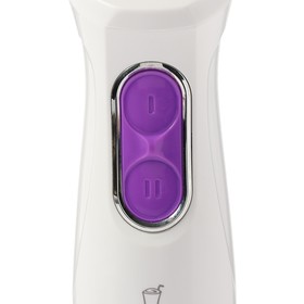 

Блендер Sakura SA-6212V, погружной, 600 Вт, 2 скорости, бело-фиолетовый