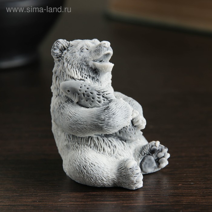 Сувенир Медвежонок с рыбой (3 вида) 6,5см игрушка сувенир iceberg медвежонок с сердцем