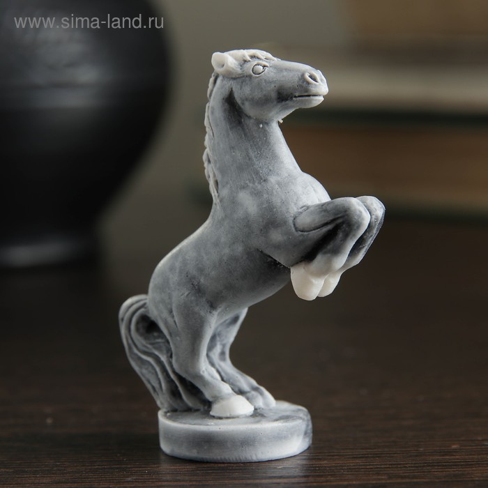 Сувенир Конь на дыбах маленький 6см фарфоровая статуэтка конь на дыбах винтаж