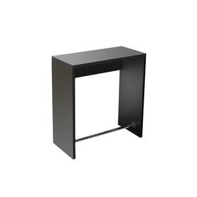 Рабочий стол стилиста ЭКОНОМ, 75×35×80, ДСП, металл, цвет чёрный