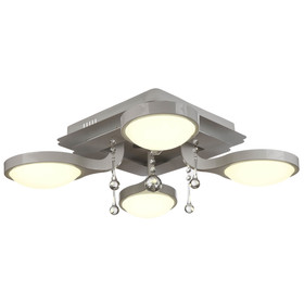 

Люстра Kuwait 4x32Вт LED 4000K белый 55x55x17см