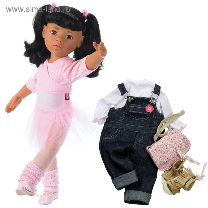 Кукла Gotz «Ханна балерина», азиатка, размер 50 см кукла gotz ханна принцесса размер 50 см