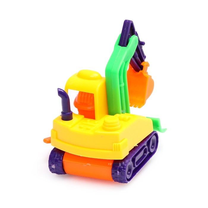 Игрушка заводная "Экскаватор" цвета МИКС