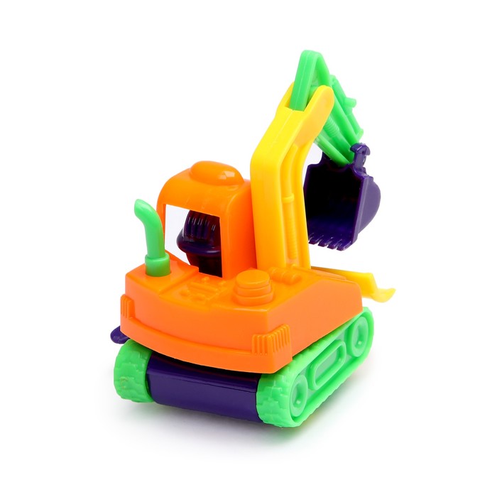 Игрушка заводная "Экскаватор" цвета МИКС