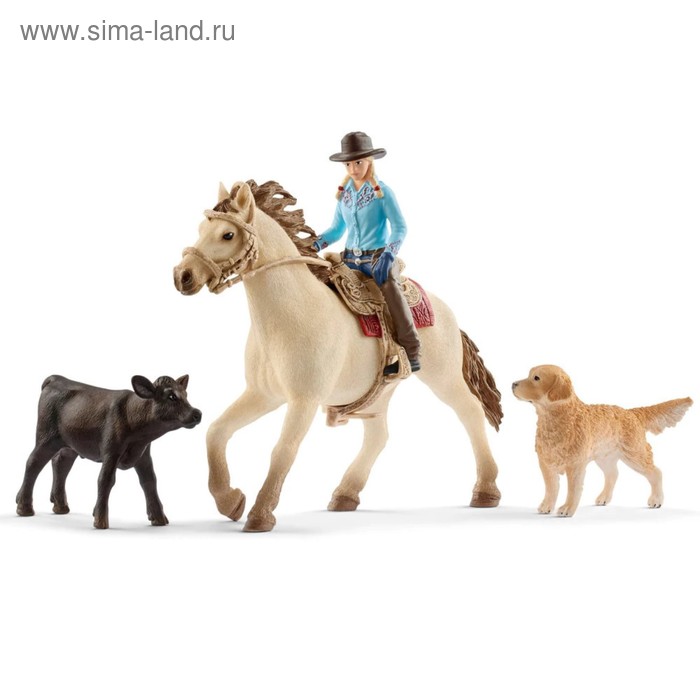 фото Игровой набор «ковбойская дорога» schleich