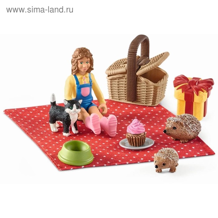 фото Игровой набор «пикник на день рождения» schleich