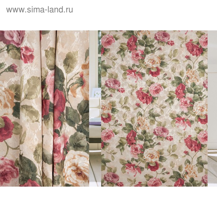 

Ткань портьерная, ширина 150 см, печать