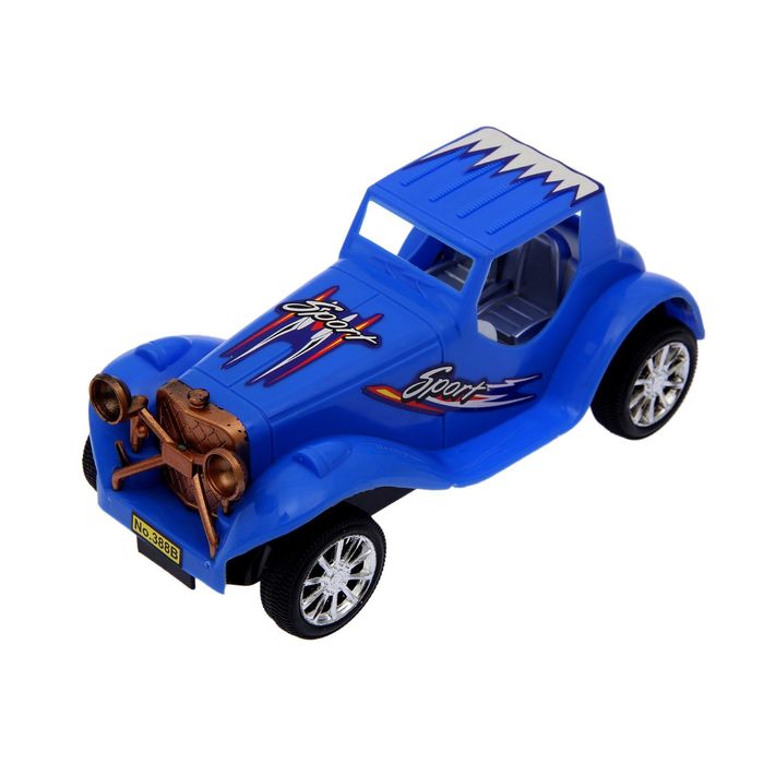 Машина инерционная "Ретро", цвета МИКС