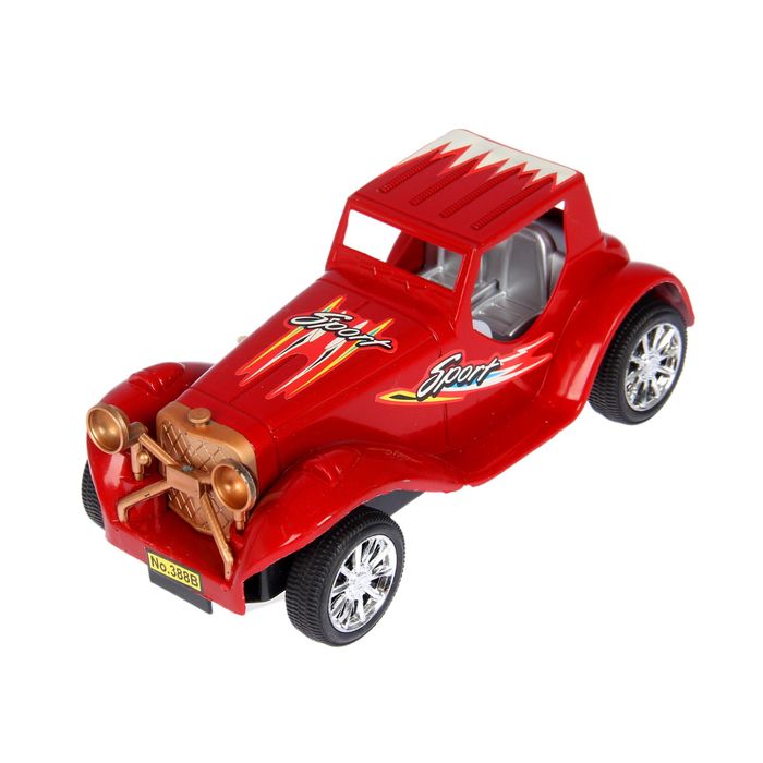 Машина инерционная "Ретро", цвета МИКС