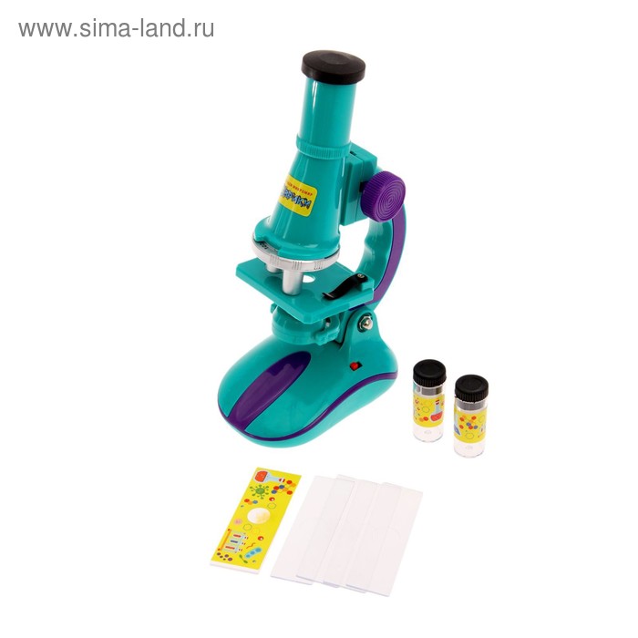 

Микроскоп детский с набором для исследований, световые эффекты, МИКС