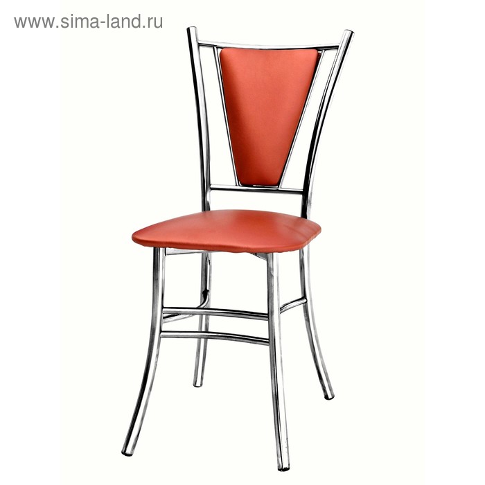 Стул «Квартет-М», хром, цвет рубин стул квартет r 365 × 440 × 920 мм хром цвет ваниль