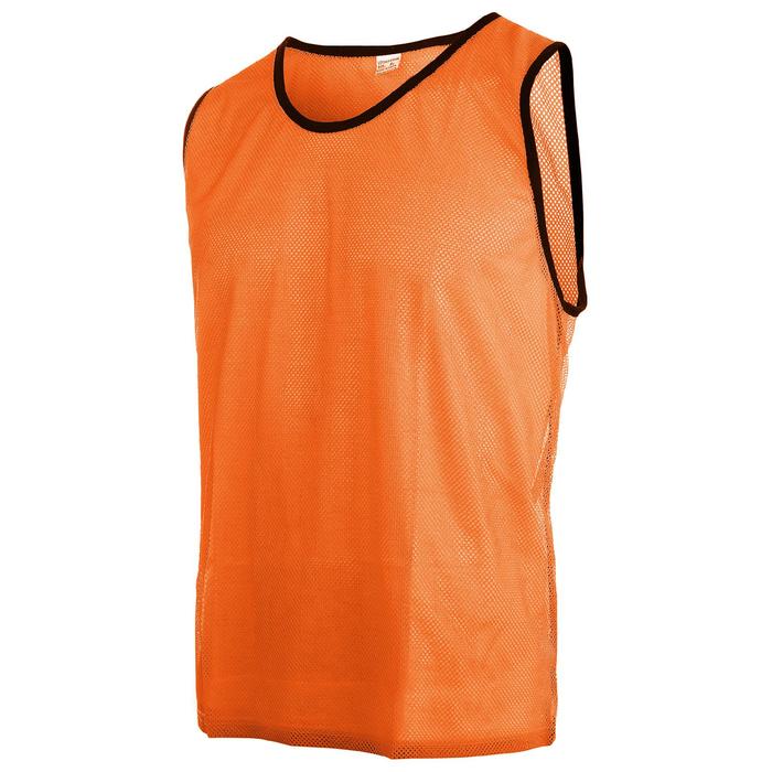 Манишка футбольная, размер L, цвет оранжевый