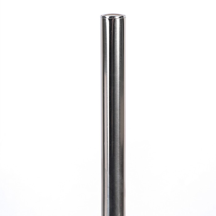 Ёрш для унитаза с подставкой «Стиль», 400 мл, 12×10×36 см, цвет чёрный