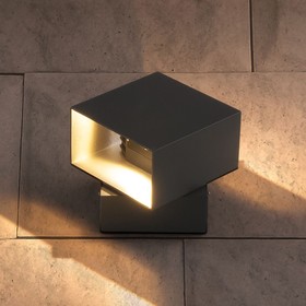 

Светильник светодиодный 1607 TECHNO, IP65, 3000K, 6 Вт, цвет графит