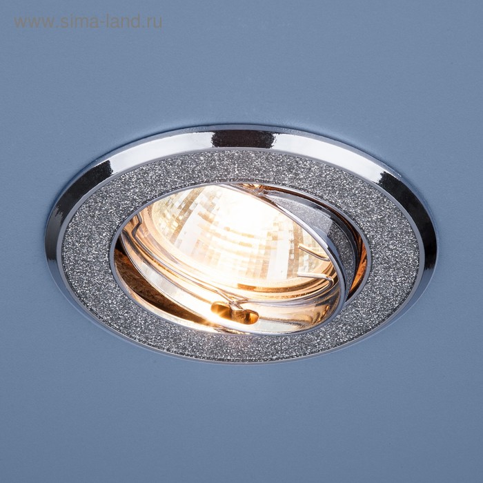 

Светильник 611 MR16 SL, IP20, 35 Вт, G5.3, d=75 мм, цвет хром, серебро