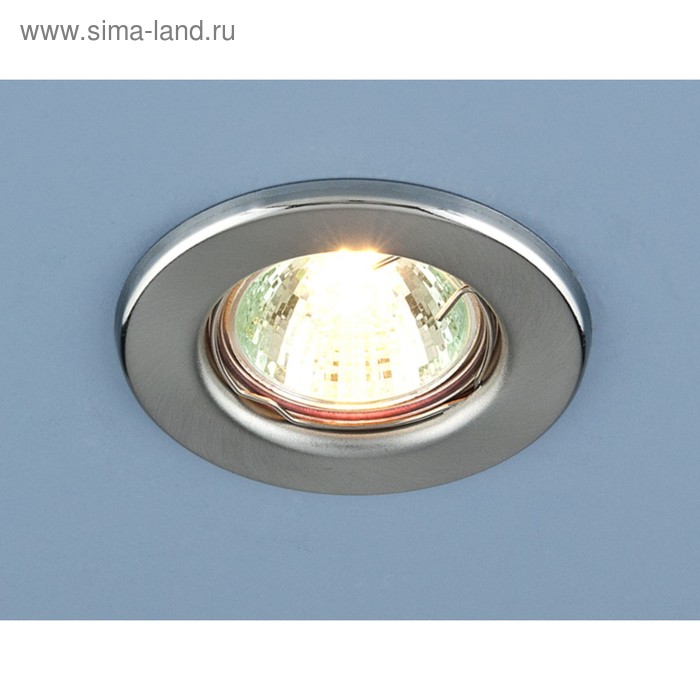 

Светильник 9210 MR16 SCH, IP20, 35 Вт, G5.3, d=55 мм, цвет хром