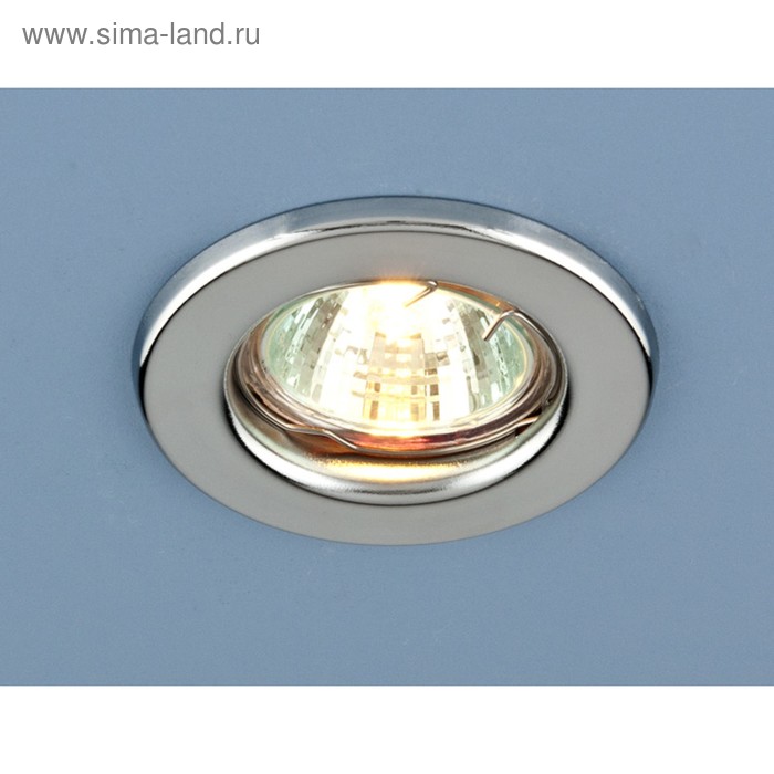 

Светильник 9210 MR16 CH, IP20, 35 Вт, G5.3, d=55 мм, цвет хром