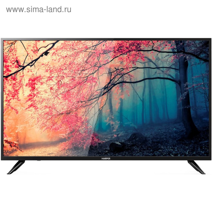 цена Телевизор Harper 50U750TS 50, 3840x2160, DVB-C/T2/S2, 3xHDMI, 2xUSB, SmartTV, черный