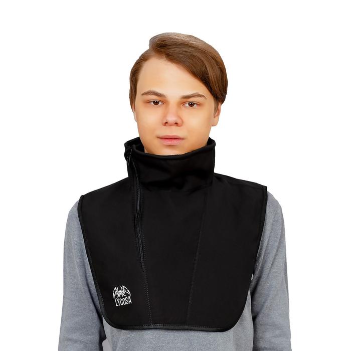 фото Ветрозащита шеи и груди - подшлемник lycosa windstopper black стилс