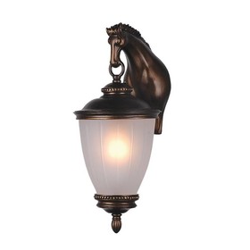 Светильник «Лошадь», E27, 60 Вт, IP44, цвет коричневый