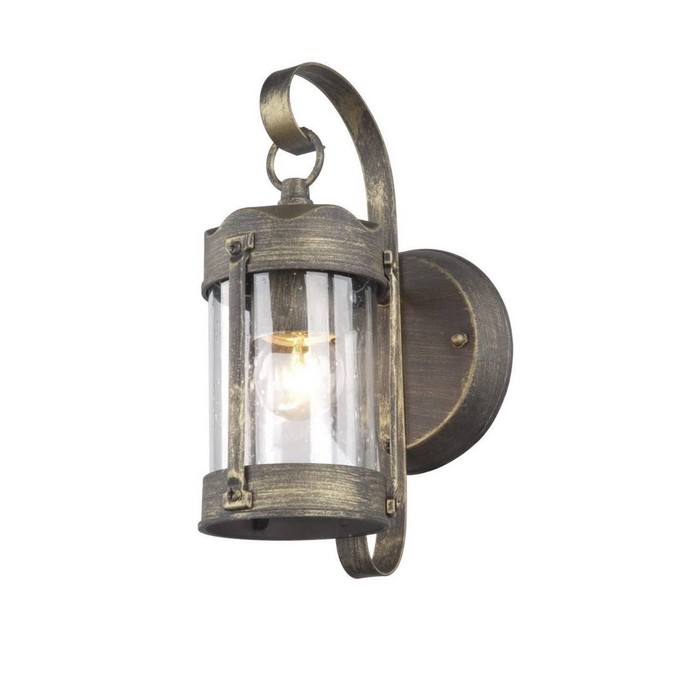 Светильник 1497-1W, E27, 60 Вт, IP44, цвет золотисто-коричневый