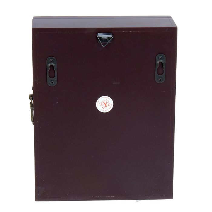 Ключница с фоторамкой 10х15 см ажурная "Грета"