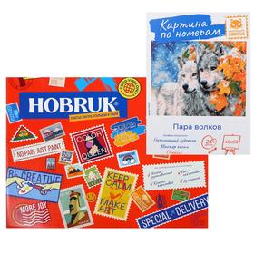 

Картина по номерам «Пара волков» 40 × 50 см