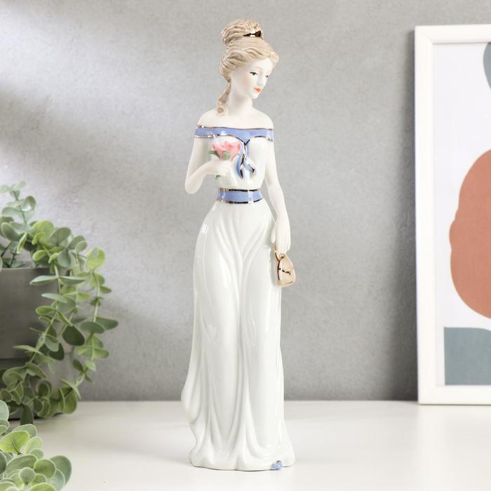 Сувенир под фарфор "Девушка с розой"