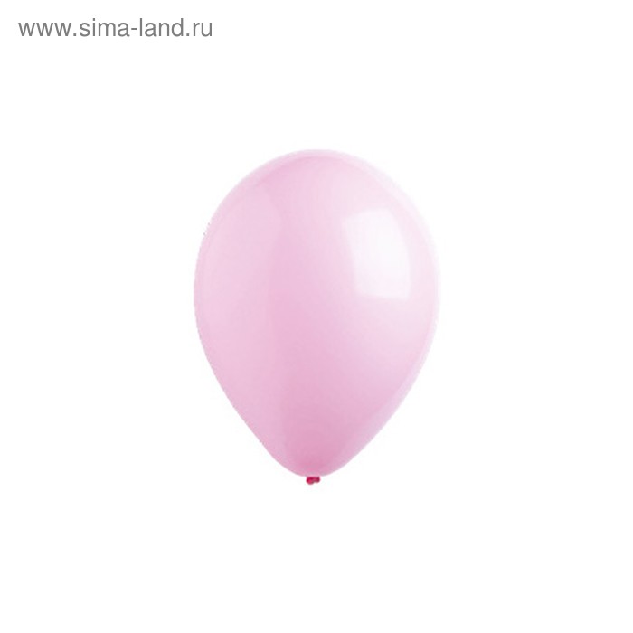 фото Шар латексный 12", стандарт, набор 50 шт., цвет розовый everts