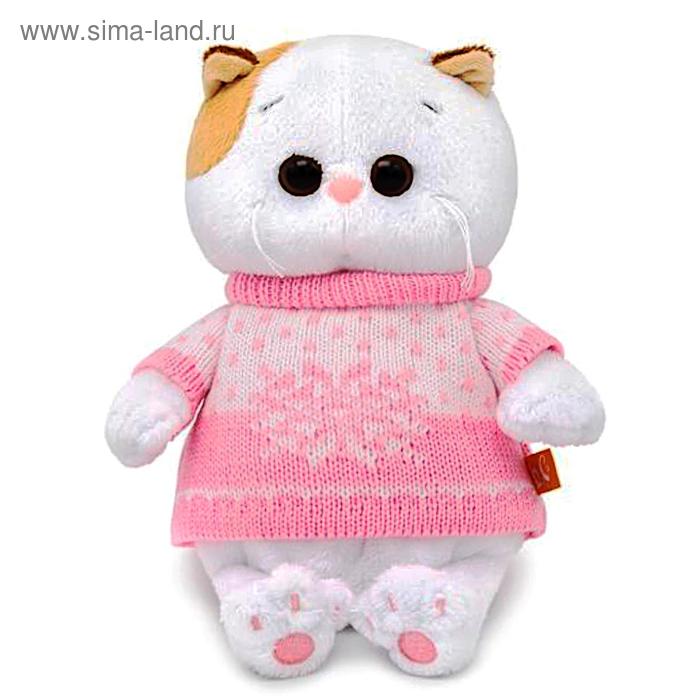 Мягкая игрушка «Кошечка Ли-Ли BABY» в свитере, 20 см кошечка ли ли baby в песочнике в цветочек 20 см