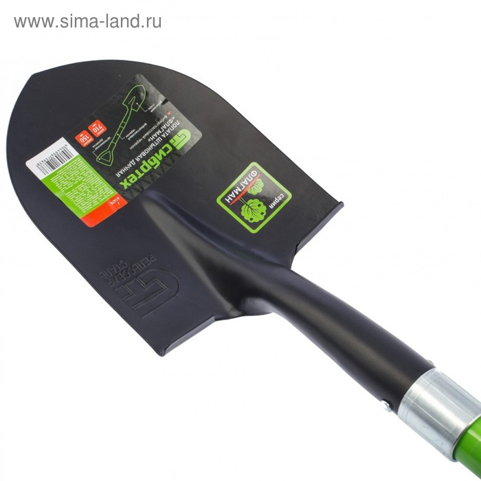 

Лопата штыковая, острая, L = 71 см, сталь, фиберглассовый черенок с ручкой