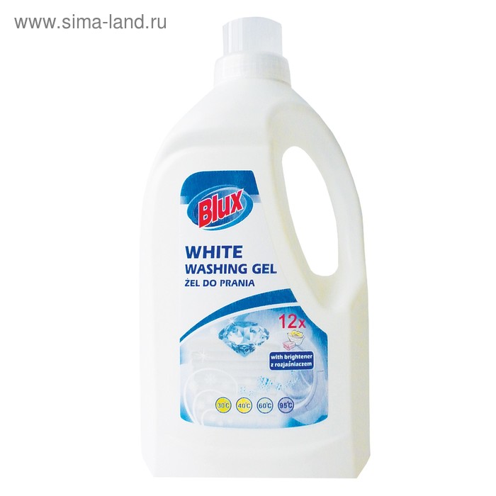 

Гель для стирки белых тканей Blux, 1,5 л