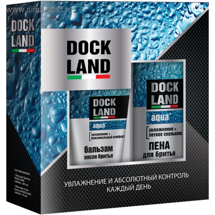 Dockland гель для бритья aqua 200 мл