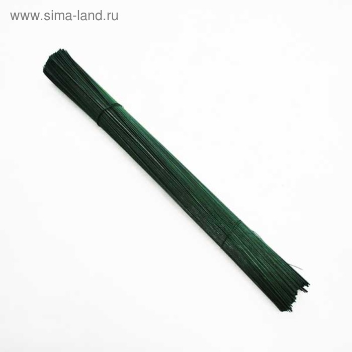 Проволока герберная 08 мм х 45 см 2 кг зелёная 1010₽