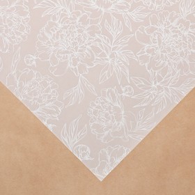 

Калька декоративная «Пионы» , 30.5 х 30.5 см