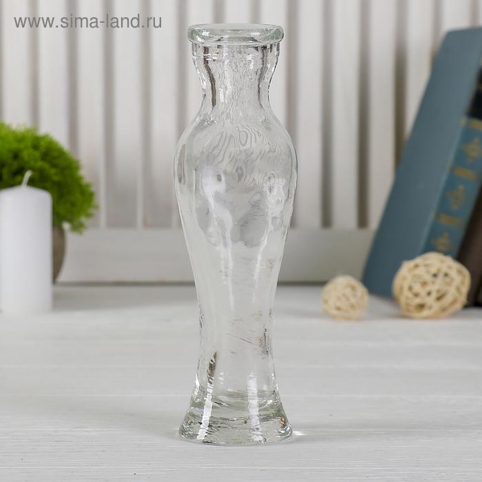 Стеклянные вазы Ваза Самсончик  d-2.5см, 6,5х22 см