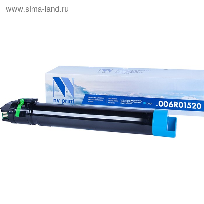 

Картридж NV PRINT NV-006R01520 для Xerox Work Centre 7525/7530/7535/7545 (15000k), голубой