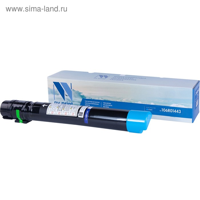 

Картридж NV PRINT NV-106R01443 для Xerox Phaser 7500 (17800k), голубой