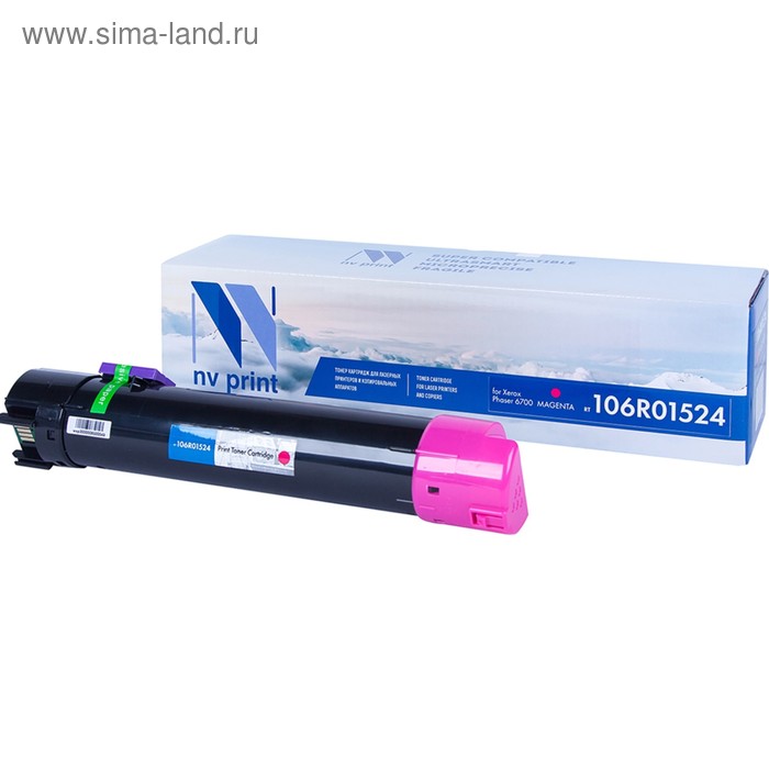 

Картридж NV PRINT NV-106R01524 для Xerox Phaser 6700 (12000k), пурпурный