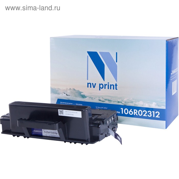 Картридж NV PRINT NV-106R02312 для Xerox Work Centre 3325 (11000k), черный картридж nv print nv 106r02312