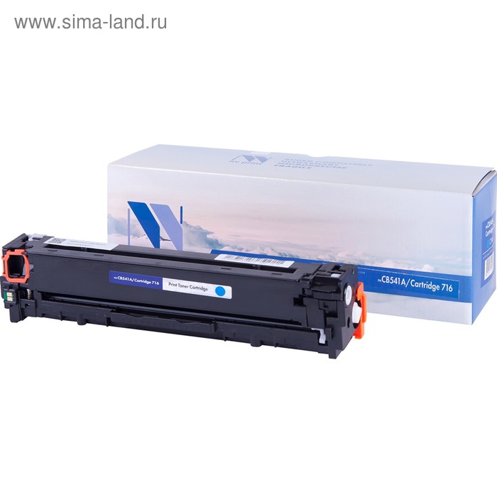 

Картридж NV PRINT NV-CB541A/NV-716 Cyan для HP CP1215/CM1312 и Canon LBP5050 (1400k),голубой