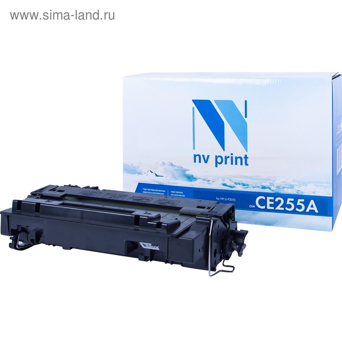 Картридж NVP NV-CE255A, для HP LaserJet Pro, 6000k, совместимый картридж nvp совместимый nv mpc406 magenta для ricoh aficio mpc306 mpc307 mpc406 6000k