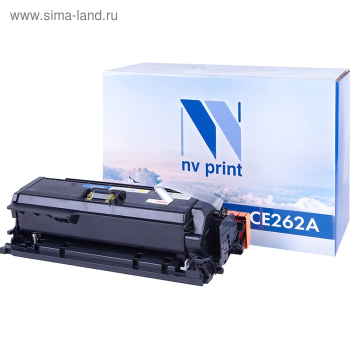 

Картридж NVP NV-CE262A, для HP LaserJet Color, 11000k, совместимый, желтый