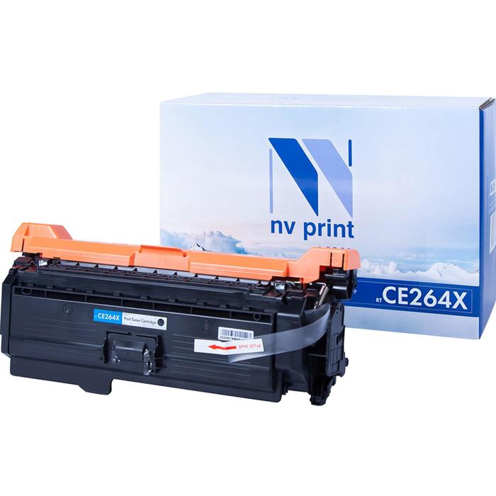 

Картридж NVP NV-CE264X, для HP LaserJet Color, 17000k, совместимый, черный