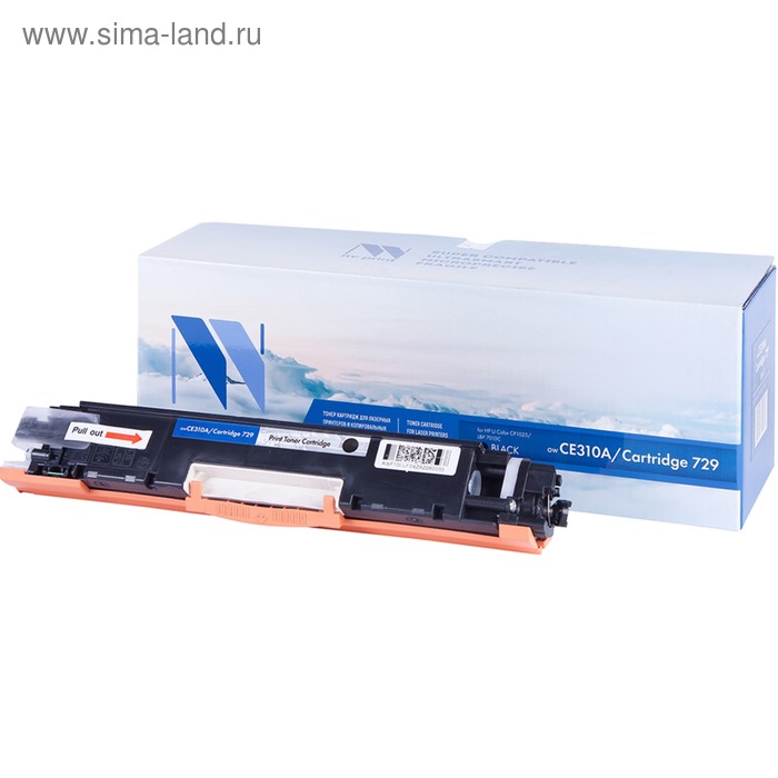 

Картридж NV PRINT NV-CE310A/NV- 729 Black для HP M175a и Canon LBP7010C (1200k), черный