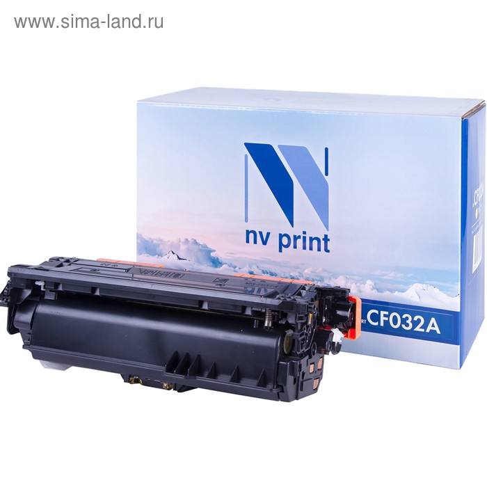 

Картридж NVP NV-CF032A, для HP LaserJet Color, 12500k, совместимый, желтый