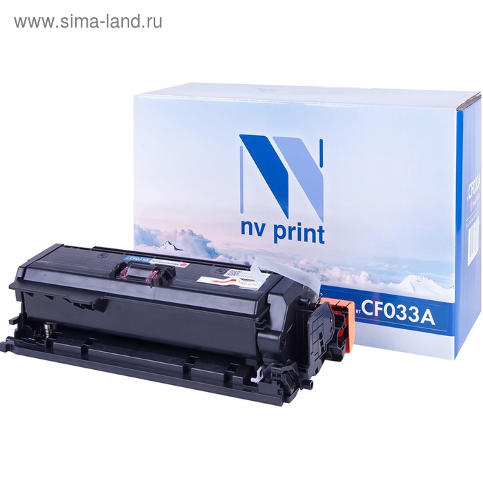 

Картридж NVP NV-CF033A, для HP LaserJet Color, 12500k, совместимый, пурпурный