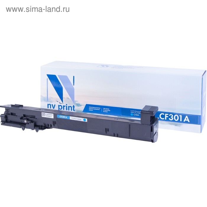 

Картридж NVP NV-CF301A, для HP LaserJet Color, 32000k, совместимый, голубой