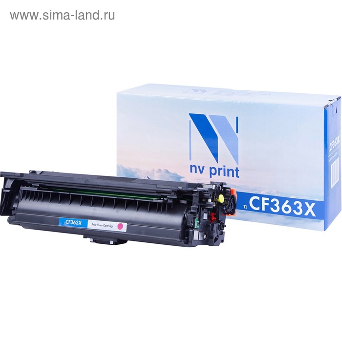 

Картридж NVP NV-CF363X, для HP LaserJet Color/Flow, 9500k, совместимый, пурпурный