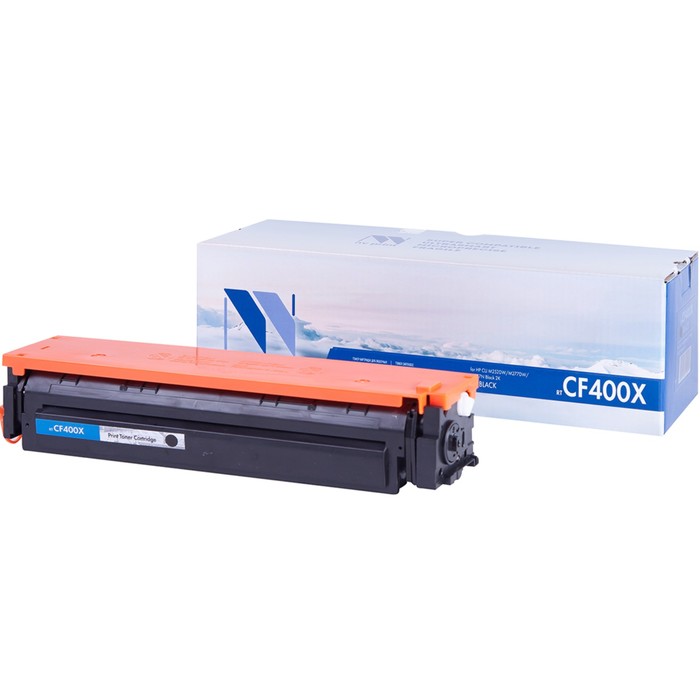 Картридж NVP NV-CF400X, для HP LaserJet ColorPro, 2800k, совместимый, черный